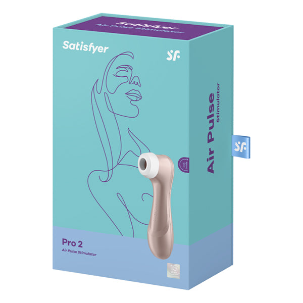 Satisfyer Pro 2 Generation 2 rose gold clitoral stimulator