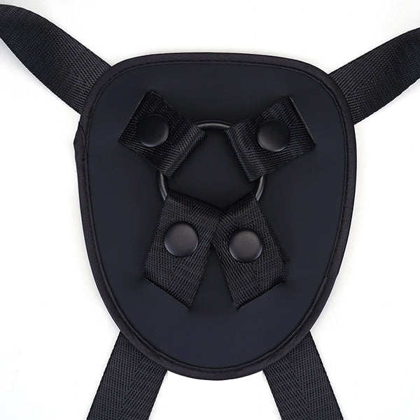 Vegan Fetish strap-on harness with enhancer strap