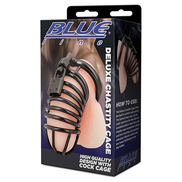 Blue Line Deluxe cock cage