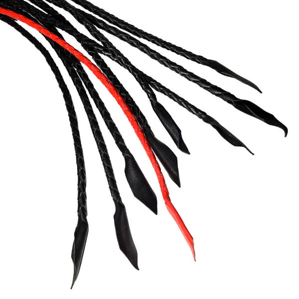 Prowler RED Short Handle Black & Red flogger