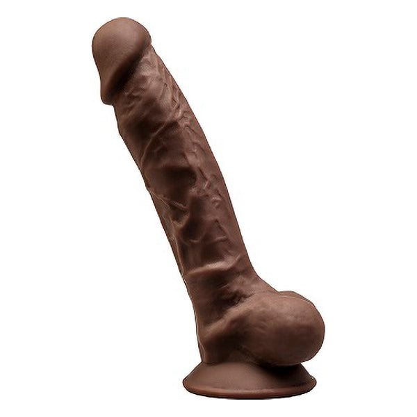 SilexD 7" dildo with balls