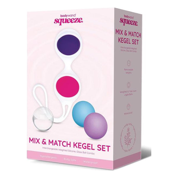 Bodywand Squeeze mix & match kegel ball set