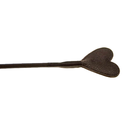 BOUND heart shaped riding crop