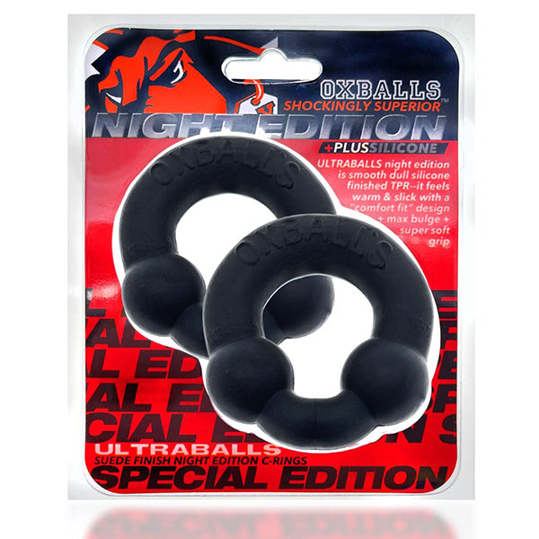 Oxballs ULTRABALLS Cock ring Night Edition 2-pack